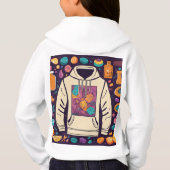 Kinderpullover Hoodie (Rückseite)