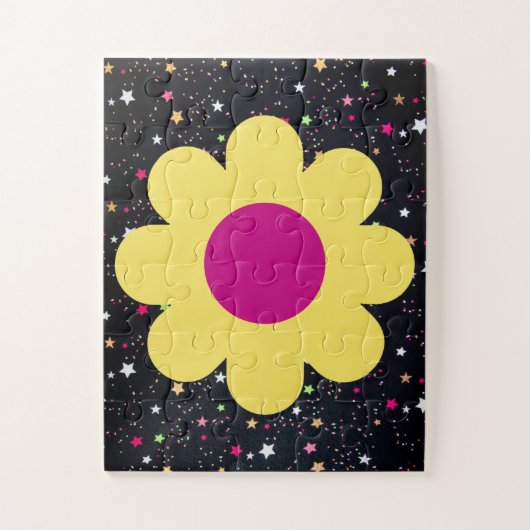 Kinderpuzzle für Star und Blume Puzzle (Vertikal)