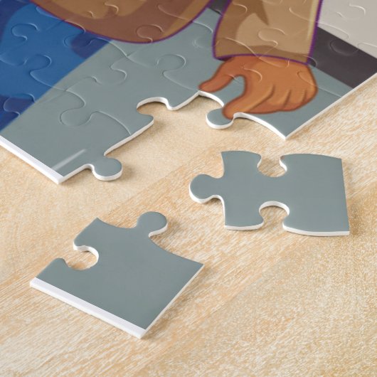 Kinderpuzzles Puzzle (Seite)