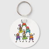 Kinderpyramid-Schlüsselanhänger Schlüsselanhänger (Vorderseite)