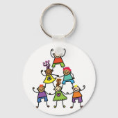 Kinderpyramid-Schlüsselanhänger Schlüsselanhänger (Rückseite)