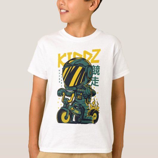 Kinderradfahrer T - Shirt (Vorderseite)