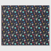 Kinderraumdesign-Muster Geschenkpapier (Flach)
