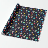 Kinderraumdesign-Muster Geschenkpapier (Ungerollt)