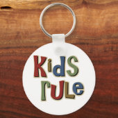 Kinderregel Schlüsselanhänger (Vorderseite)