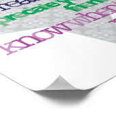 Kinderregeln für das Lebenspaket Poster (Ecke)