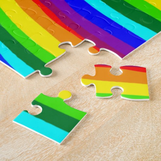 Kinderregenbogen-Puzzlespiel Puzzle (Seite)