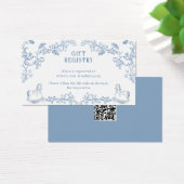 Kinderregisterkarte Babydusche (Schreibtisch)