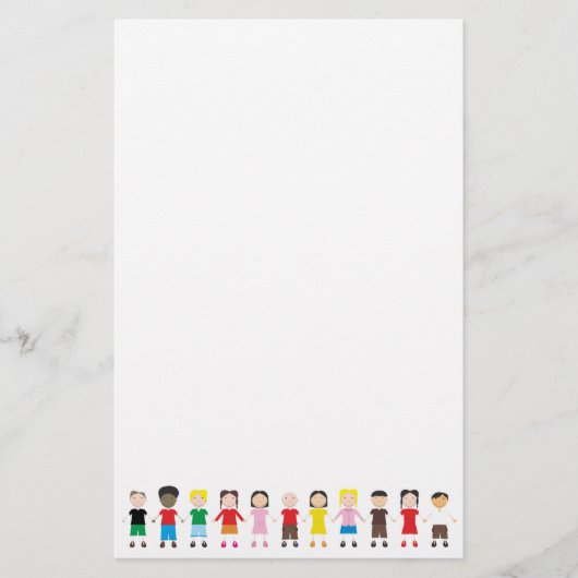 Kinderreihe Briefpapier (Vorderseite)