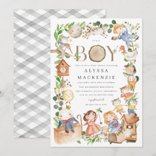 Kinderreime Baby Shower Einladung