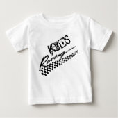 Kinderrennen Baby T-shirt (Vorderseite)