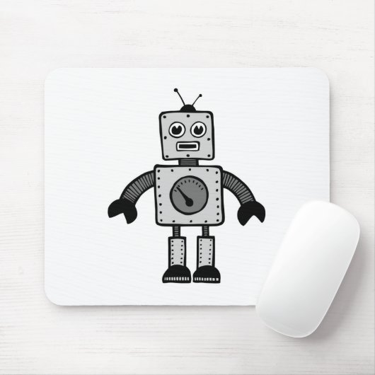 Kinderroboter Mousepad (Mit Mouse)