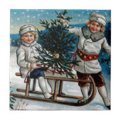 Kinderrodelbahn Fliese (Vorderseite)