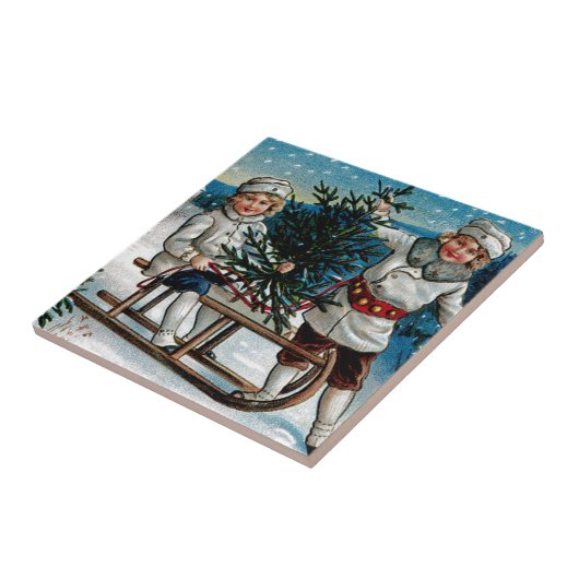 Kinderrodelbahn Fliese (Seite)