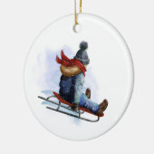 Kinderrodelbahn Weihnachtsschmuck (Links)