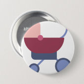 Kinderrolle Button (Vorne & Hinten)