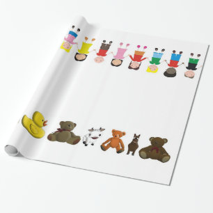 Kinderrolle Geschenkpapier