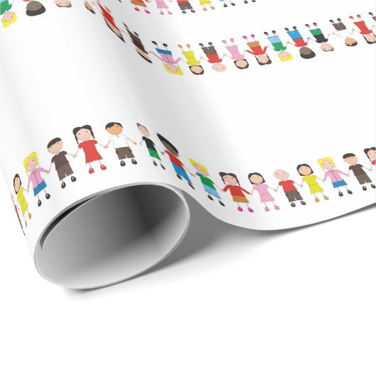 Kinderrolle Geschenkpapier (Rolleneckpunkt)