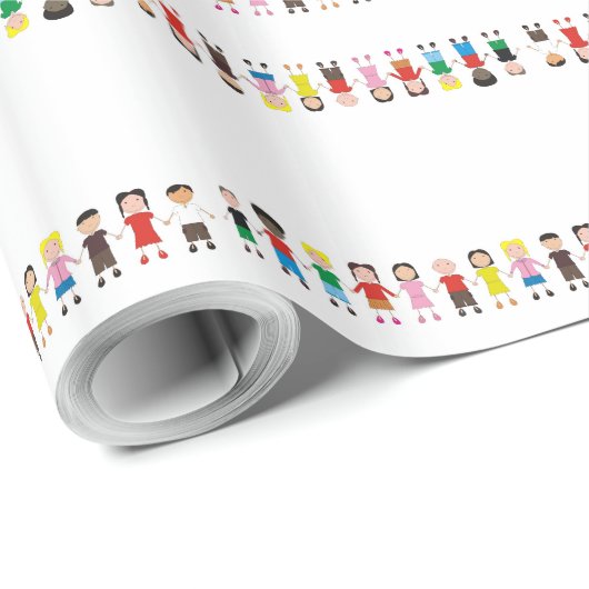 Kinderrolle Geschenkpapier (Rolleneckpunkt)