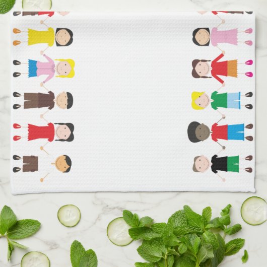 Kinderrolle Geschirrtuch (Gefaltet)