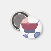 Kinderrolle Magnet (Vorderseite/Rückseite)