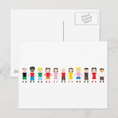 Kinderrolle Postkarte (Vorne/Hinten)