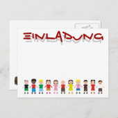 Kinderrolle Postkarte (Vorne/Hinten)