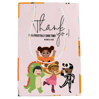 Kinderrosa Halloween Kostüm Party Essentials Medi Mittlere Geschenktüte