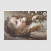 Kinderrückbildung bei unschuldiger Rose Seidenpapier (Vorderseite)