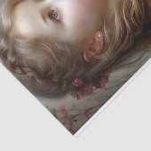 Kinderrückbildung bei unschuldiger Rose Seidenpapier (Ausschnitt)