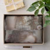 Kinderrückbildung bei unschuldiger Rose Seidenpapier (Geschenk)