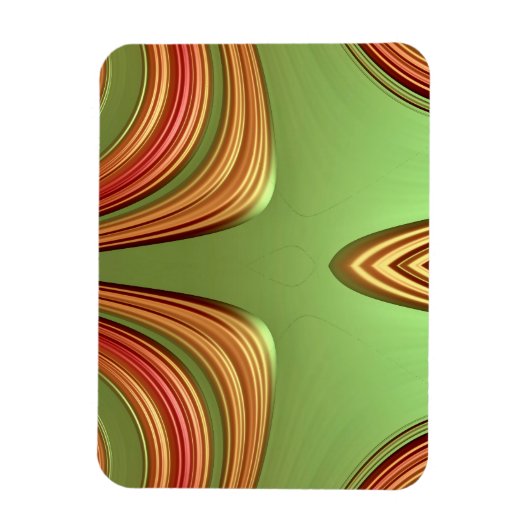 ~ KINDER'S ART ~ Original Fraktal ~ Magnet (Vertikal)