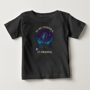 Kinders dunkles Shirt, Hütte Baby T-shirt