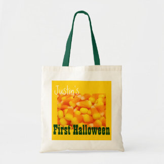 Kinders erster Halloween-Tüten Candy Corn benutzer Tragetasche