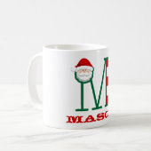 Kindersankt-Tassen-personalisierte WeihnachtsTasse Kaffeetasse (Vorderseite Links)