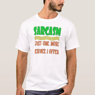 Kindersarkasmus-T-Shirt T-Shirt