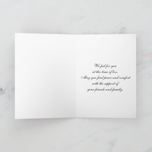 Kinderschaden, ruhige Flusslandschaft Karte (Innenseite)