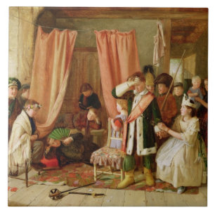 KinderSchauspiel die "Spiel-Szene", Tat II, Szene Fliese