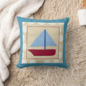 Kinderschiff von Chariklia Zarris Kissen (Decke)