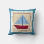 Kinderschiff von Chariklia Zarris Kissen (Rückseite)