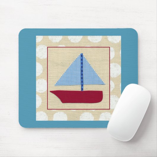 Kinderschiff von Chariklia Zarris Mousepad (Mit Mouse)