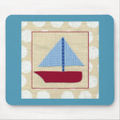 Kinderschiff von Chariklia Zarris Mousepad (Vorne)