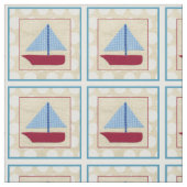 Kinderschiff von Chariklia Zarris Stoff (Muster)
