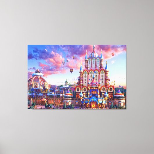 Kinderschloss Canvas Print Picture Leinwanddruck (Vorderseite)