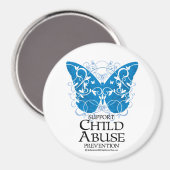 Kinderschmetterling Magnet (Vorderseite/Rückseite)