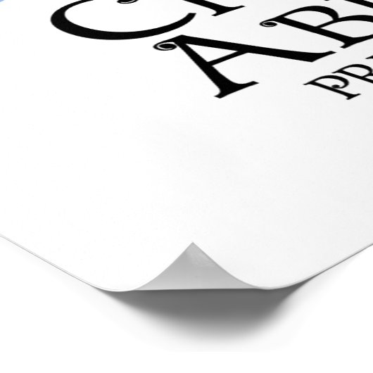 Kinderschmetterling Poster (Ecke)