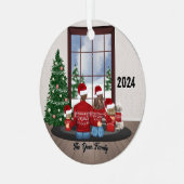 Kinderschmuck für junge Mädchen Eltern Ornament Aus Metall (Vorderseite links)