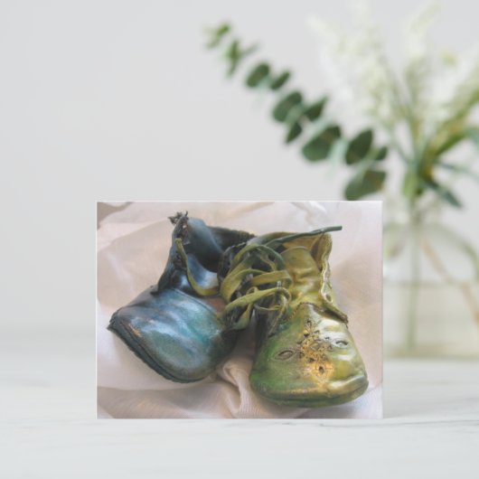 Kinderschuhe Postkarte (Stehend Vorderseite)