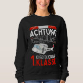 Kinderschule Einschulung Kind 1. Klasse Sweatshirt (Vorderseite)