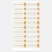 Kinderschutz Sonnencreme  Etiketten (Blatt)